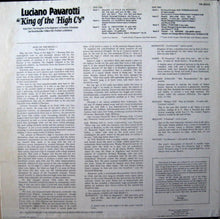 Charger l'image dans la galerie, Luciano Pavarotti : King Of The High C's (LP, Comp, PR)
