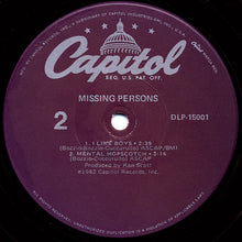 Load image into Gallery viewer, Missing Persons : Missing Persons (LP, MiniAlbum, Los)