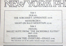 Load image into Gallery viewer, Leonard Bernstein, New York Philharmonic : The Sorcerer's Apprentice (LP)