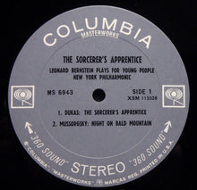 Load image into Gallery viewer, Leonard Bernstein, New York Philharmonic : The Sorcerer's Apprentice (LP)