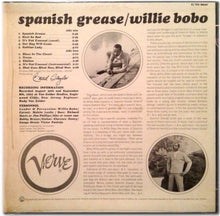 Laden Sie das Bild in den Galerie-Viewer, Willie Bobo : Spanish Grease (LP, Album, Mono)