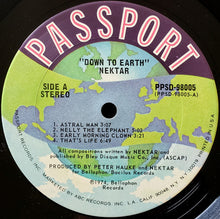 Laden Sie das Bild in den Galerie-Viewer, Nektar : Down To Earth (LP, Album, San)