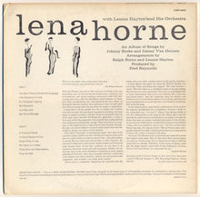 Load image into Gallery viewer, Lena Horne : Songs By Burke And Van Heusen (LP, Album)