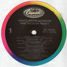 Load image into Gallery viewer, Janice Marie Johnson* : One Taste Of Honey (LP, Album)
