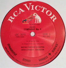 Load image into Gallery viewer, Brahms* / Boston Symphony Orchestra, Erich Leinsdorf : Symphony No. 4 In E Minor (LP, Album)