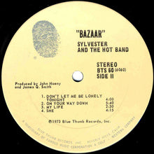 Load image into Gallery viewer, Sylvester And The Hot Band : Bazaar (LP, Album)