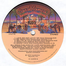 Laden Sie das Bild in den Galerie-Viewer, Kiss : Rock And Roll Over (LP, Album, Club, Blu)