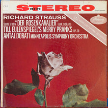Laden Sie das Bild in den Galerie-Viewer, R Strauss*, Dorati*, Minneapolis Symphony Orchestra : Antal Dorati Conducts Richard Strauss (LP)