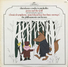 Load image into Gallery viewer, Prokofiev*, Efrem Kurtz Conducting The Philharmonia Orchestra : Peter And The Wolf / Classical Symphony / March From "Love For Three Oranges" (LP)