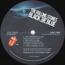 Laden Sie das Bild in den Galerie-Viewer, The Rolling Stones : Black And Blue (LP, Album, Pre)