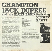 Load image into Gallery viewer, Champion Jack Dupree And His Blues Band* Featuring Mickey Baker : Jack And Mickey In Heavy Blues (LP, Album)
