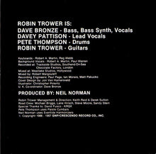 Charger l'image dans la galerie, Robin Trower : Passion (CD, Album, RE)