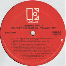 Load image into Gallery viewer, Conway Twitty : Conway's #1 Classics Volume Two (LP, Album, Spe)