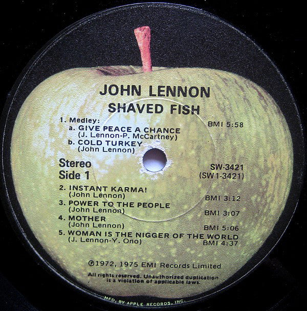 Buy Lennon* / Plastic Ono Band* : Shaved Fish (LP, Comp, Los