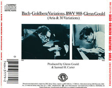 Charger l'image dans la galerie, Bach* - Glenn Gould : The Goldberg Variations (CD, Album, RP)