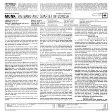 Load image into Gallery viewer, Thelonious Monk : Big Band And Quartet In Concert (LP, Album, RE, 180)