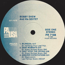 Charger l'image dans la galerie, Bobby Shew And His Sextet* : Shewhorn (LP, Album)