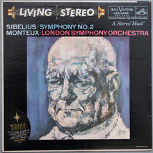 Laden Sie das Bild in den Galerie-Viewer, Sibelius* - Monteux*, London Symphony Orchestra : Symphony No. 2 (LP, Ind)