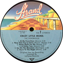 Load image into Gallery viewer, The El Dorados Guest Artist: The Magnificents (3) : Crazy Little Mama (LP, Album, RE)