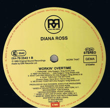 Load image into Gallery viewer, Diana* : Workin' Overtime (LP, Album)
