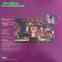 Laden Sie das Bild in den Galerie-Viewer, Ben Sidran : Live At Montreux (LP, Album, Ter)