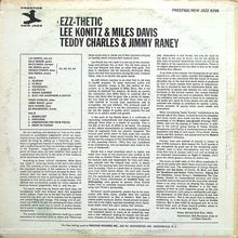 Laden Sie das Bild in den Galerie-Viewer, Lee Konitz & Miles Davis, Teddy Charles & Jimmy Raney : Ezz-thetic (LP, Comp, Mono)