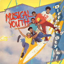 Laden Sie das Bild in den Galerie-Viewer, Musical Youth : Different Style (LP, Album)