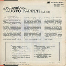 Load image into Gallery viewer, Fausto Papetti : I Remember (LP, Album, Comp)