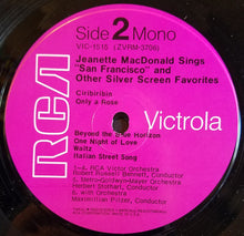 Load image into Gallery viewer, Jeanette MacDonald : Jeanette MacDonald Sings San Francisco And Other Silver Screen Favorites (LP, Comp, Mono)