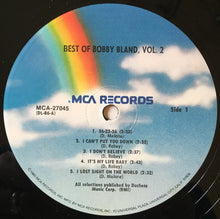 Laden Sie das Bild in den Galerie-Viewer, Bobby Bland : Best Of Bobby Bland Vol. II (LP, Comp, RE)