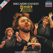Load image into Gallery viewer, Rossini*, National Philharmonic Orchestra, Chailly* : 7 Overtures (CD, Album, RE)