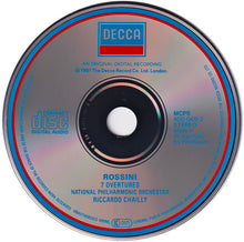 Load image into Gallery viewer, Rossini*, National Philharmonic Orchestra, Chailly* : 7 Overtures (CD, Album, RE)