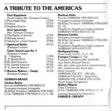 Load image into Gallery viewer, German Brass : A Tribute To The Americas (CD, Album)