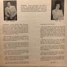 Load image into Gallery viewer, Billy Thompson (7) : The Billy Thompson Show (LP, Album)