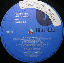 Load image into Gallery viewer, Carmen McRae : Can't Hide Love (LP, Album, Res)