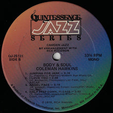 Laden Sie das Bild in den Galerie-Viewer, Coleman Hawkins : Body And Soul (LP, Album, Mono)