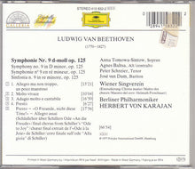 Laden Sie das Bild in den Galerie-Viewer, Ludwig van Beethoven, Herbert von Karajan, Berliner Philharmoniker : Symphonie Nr. 9 (CD, Album, RM)