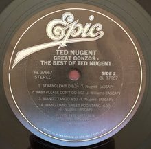 Laden Sie das Bild in den Galerie-Viewer, Ted Nugent : Great Gonzos! - The Best Of Ted Nugent (LP, Comp, Ter)