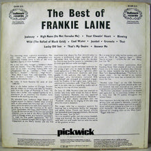 Laden Sie das Bild in den Galerie-Viewer, Frankie Laine : The Best Of Frankie Laine (LP, Comp, RP)