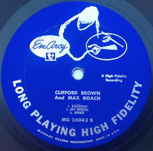 Charger l'image dans la galerie, Clifford Brown And Max Roach : Clifford Brown And Max Roach (10", Album, Mono)