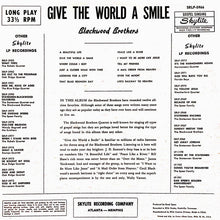 Load image into Gallery viewer, The Blackwood Brothers* : Give The World A Smile (LP, Album, Mono)