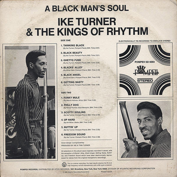 Buy Ike Turner & The Kings Of Rhythm* : A Black Man's Soul (LP