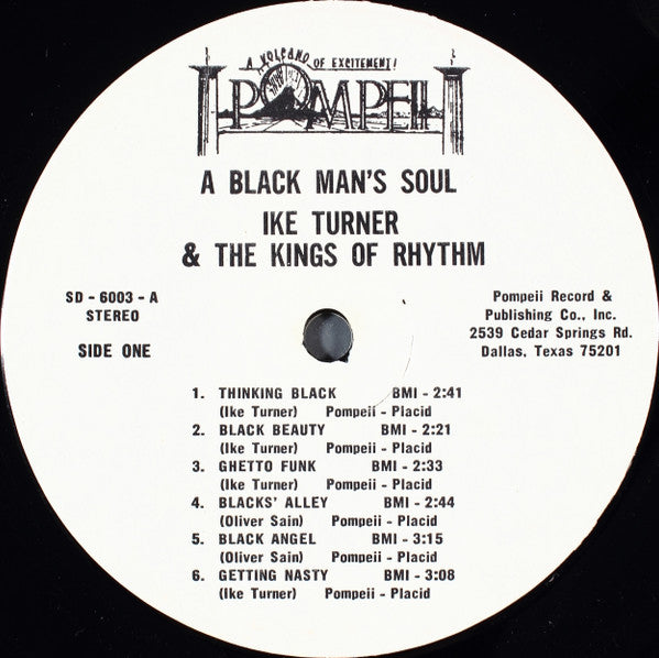 Buy Ike Turner & The Kings Of Rhythm* : A Black Man's Soul (LP