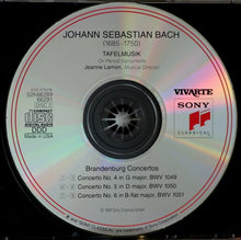 Load image into Gallery viewer, J.S. Bach*, Tafelmusik*, Jeanne Lamon : Brandenburg Concertos Nos. 1 - 6 (2xCD, Album, SBM)