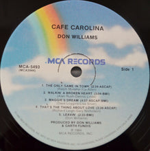 Laden Sie das Bild in den Galerie-Viewer, Don Williams (2) : Cafe Carolina (LP, Album)