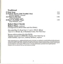 Charger l'image dans la galerie, Robert Shaw Chorale* : Stephen Foster Song Book (CD)