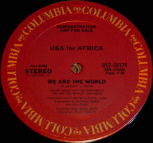Load image into Gallery viewer, USA For Africa : We Are The World (12", Promo)