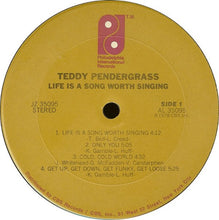 Laden Sie das Bild in den Galerie-Viewer, Teddy Pendergrass : Life Is A Song Worth Singing (LP, Album, Kee)