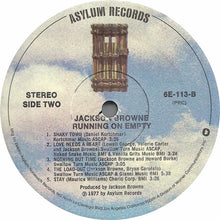 Charger l'image dans la galerie, Jackson Browne : Running On Empty (LP, Album, PRC)