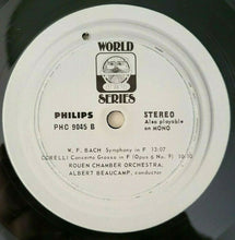 Load image into Gallery viewer, Henry Purcell, Jean-Baptiste Lully, Wilhelm Friedemann Bach, Arcangelo Corelli, Rouen Chamber Orchestra*, Albert Beaucamp : Married Beau Suite / Triumph Of Love / Other Baroque Works (LP)